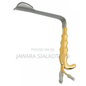 Epstein Abdominoplasty Retractor Using Suction Tube, Fiber Optic Light