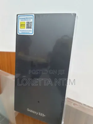 New Samsung Galaxy S23+ 256 GB Black
