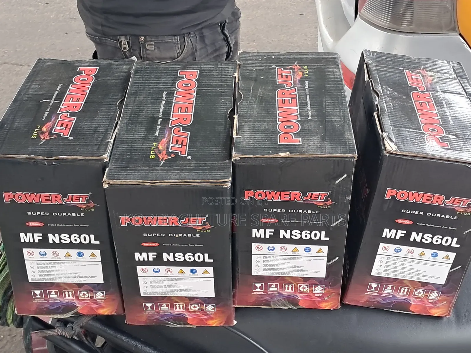 Original Power Jet Battery [13 Plate] Available For All Cars