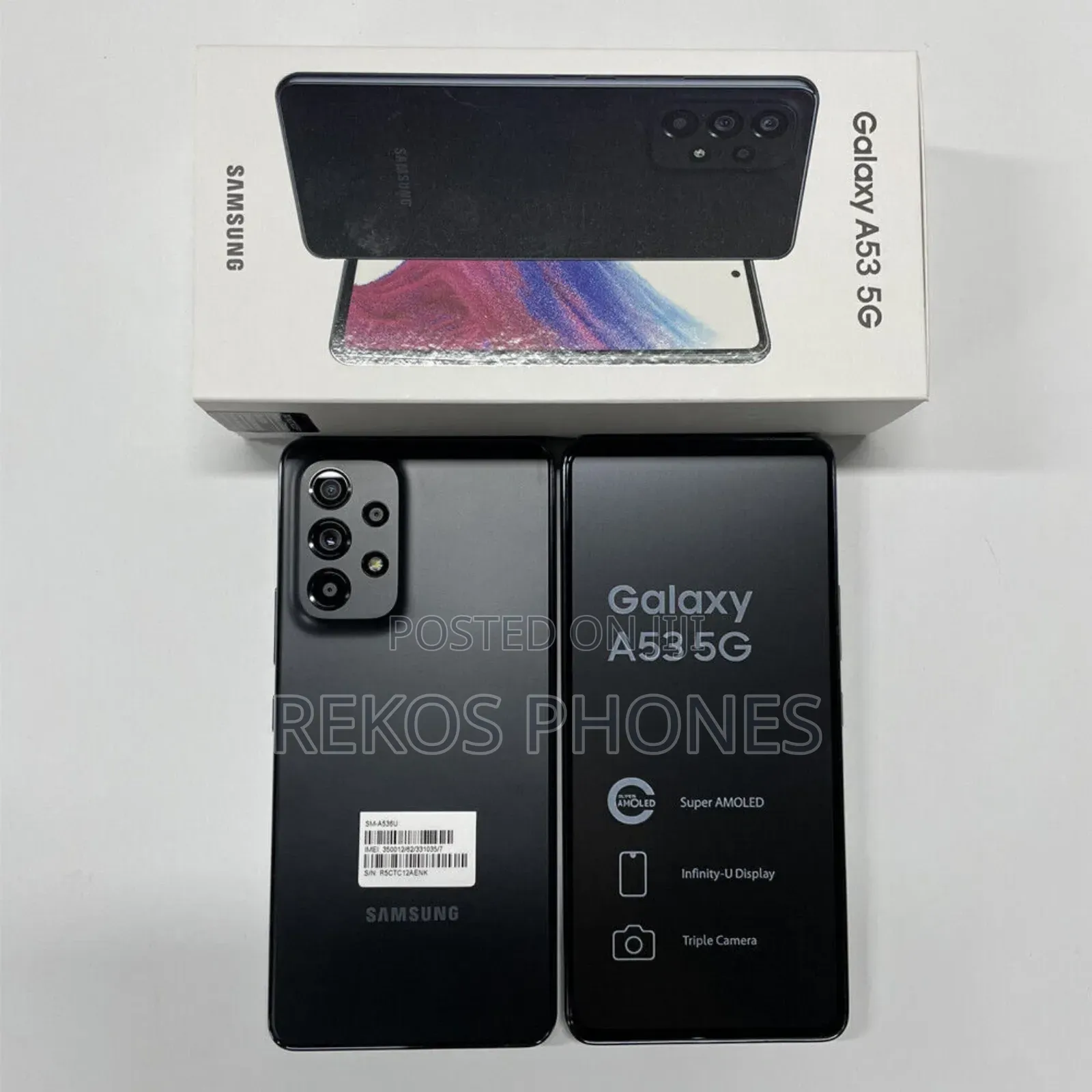 New Samsung Galaxy A53 5G 128 GB Black
