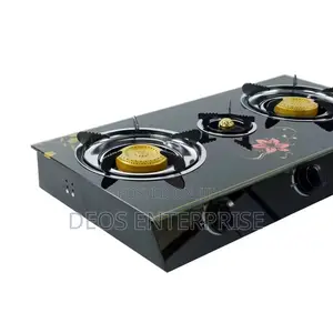 Efficient Raf Kitchen Gas Stove - Black Design