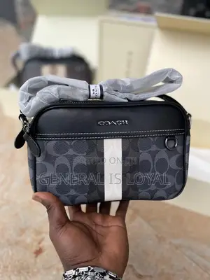 Coach Men Leather Sidebag