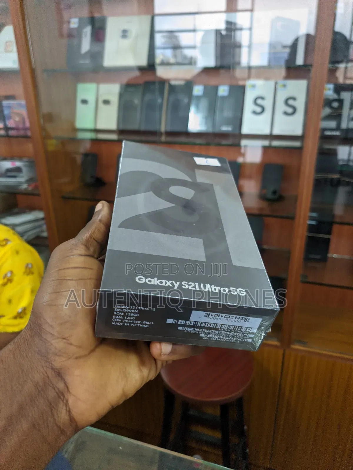 New Samsung Galaxy S21 Ultra 5G 128 GB Black