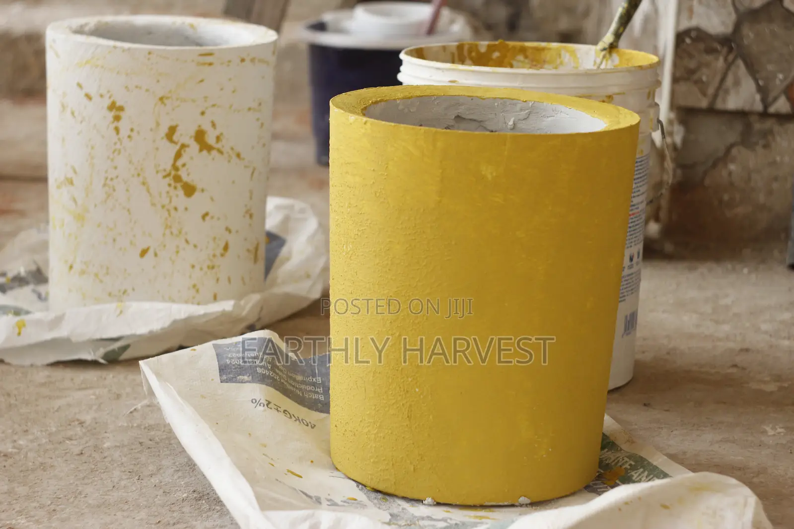 Cement Flower Pot for Sale