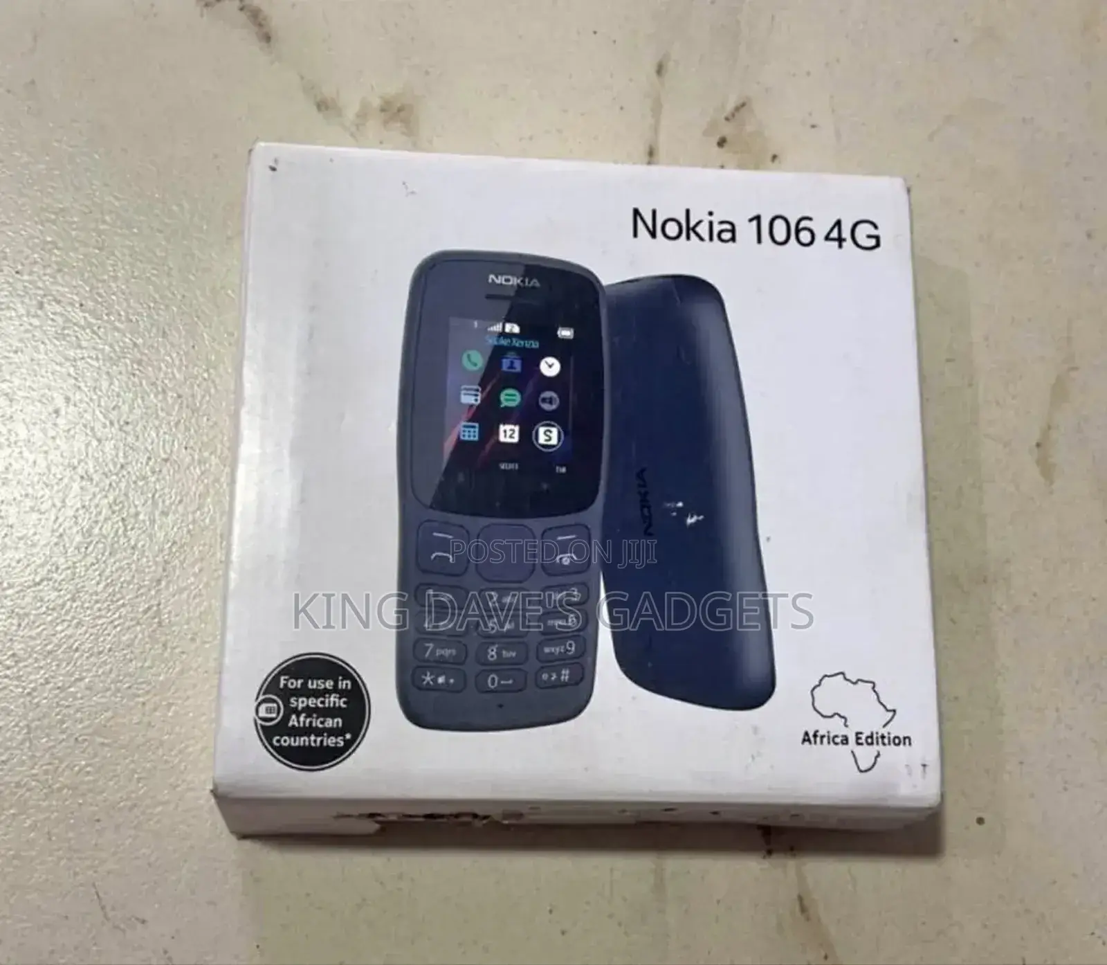 New Nokia 106 Black