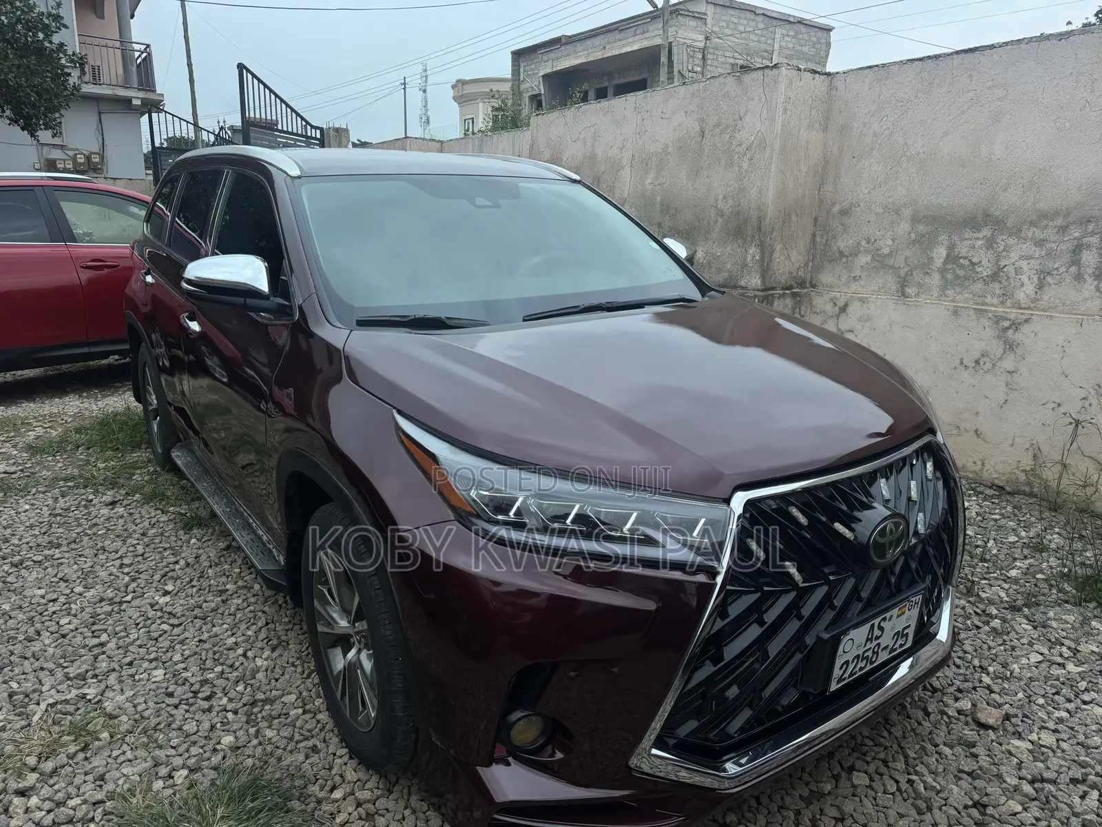 Toyota Highlander LE 4x2 (2.7L 4cyl 6A) 2017 Brown