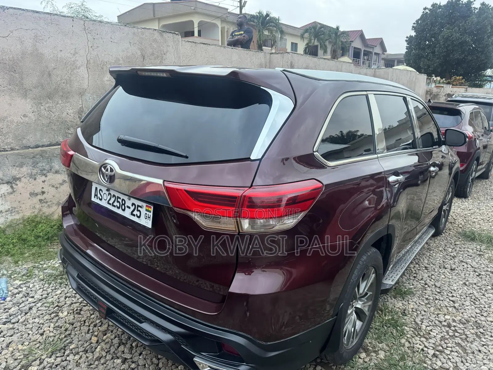 Toyota Highlander LE 4x2 (2.7L 4cyl 6A) 2017 Brown