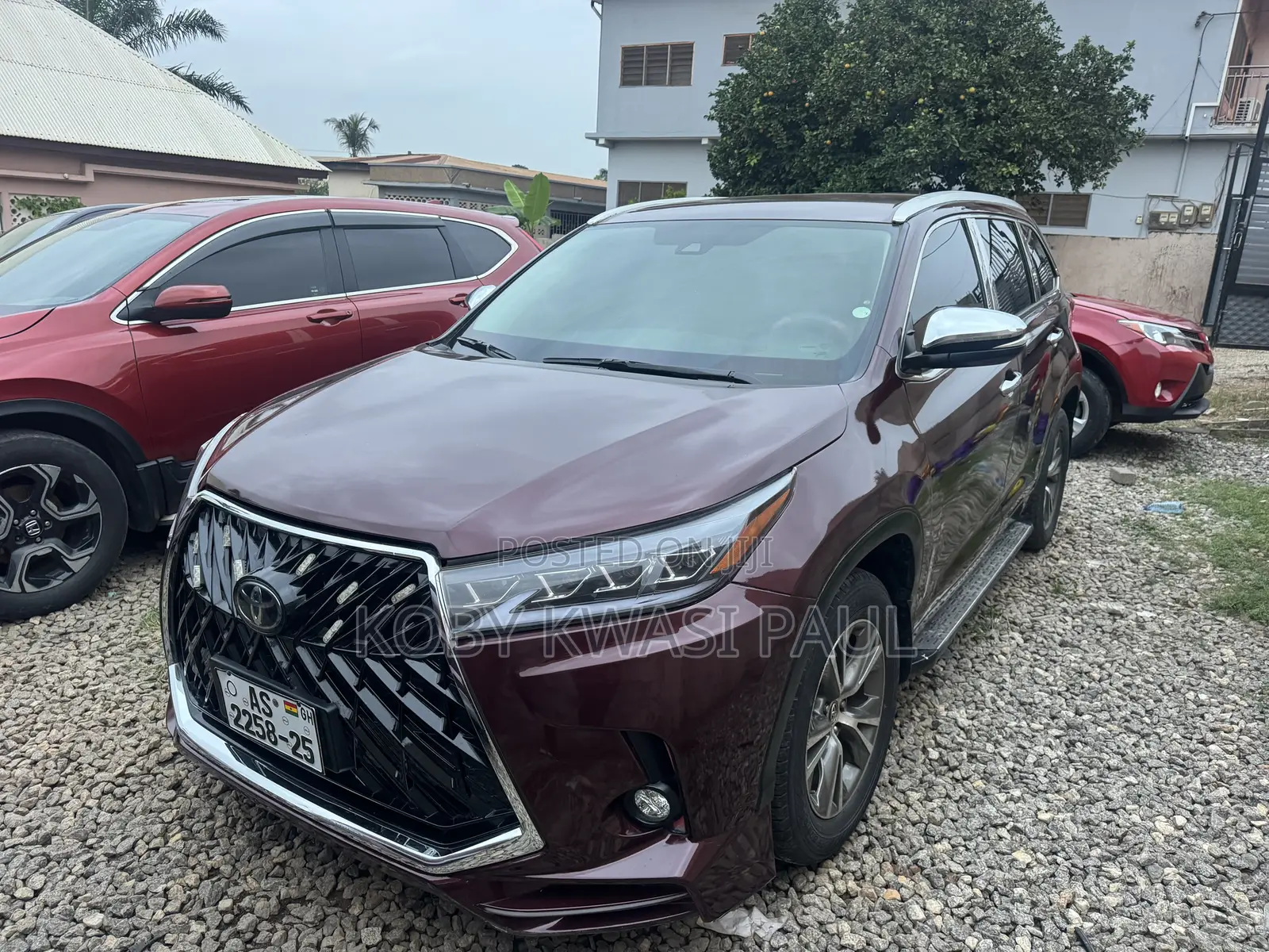 Toyota Highlander LE 4x2 (2.7L 4cyl 6A) 2017 Brown