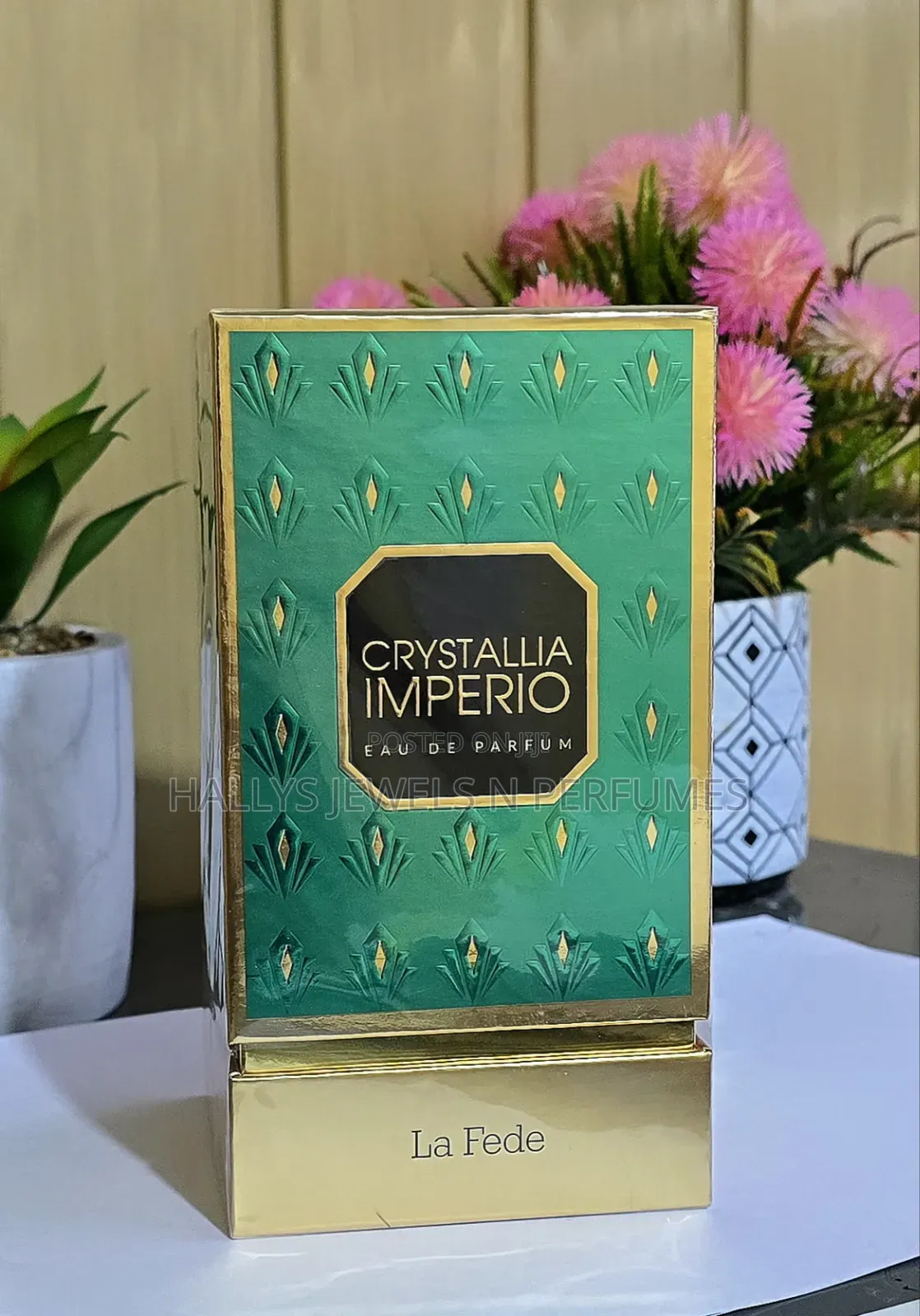 Crystallia Imperio La Fede Perfume by Khadlaj, 100ml, Women's