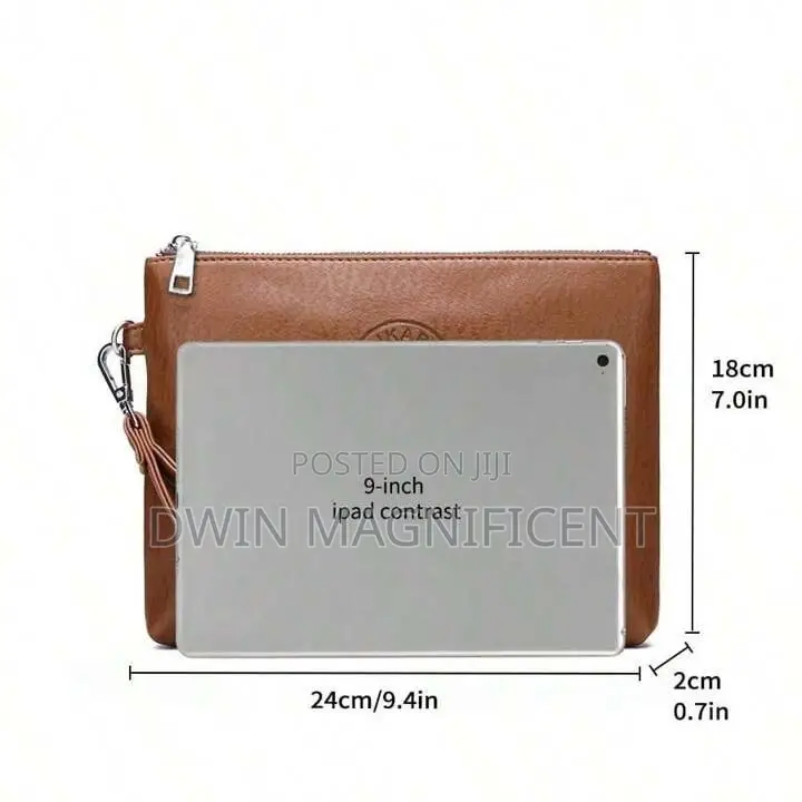 Men Clutch Bag Handbag Wristlet Bag