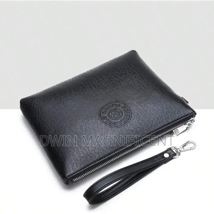Men Clutch Bag Handbag Wristlet Bag