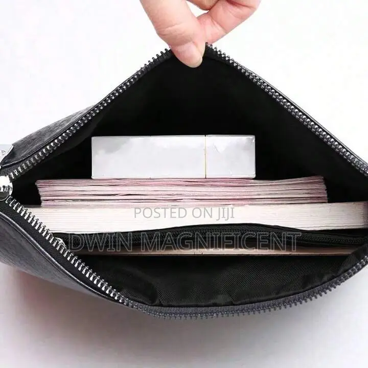 Men Clutch Bag Handbag Wristlet Bag