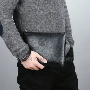 Men Clutch Bag Handbag Wristlet Bag