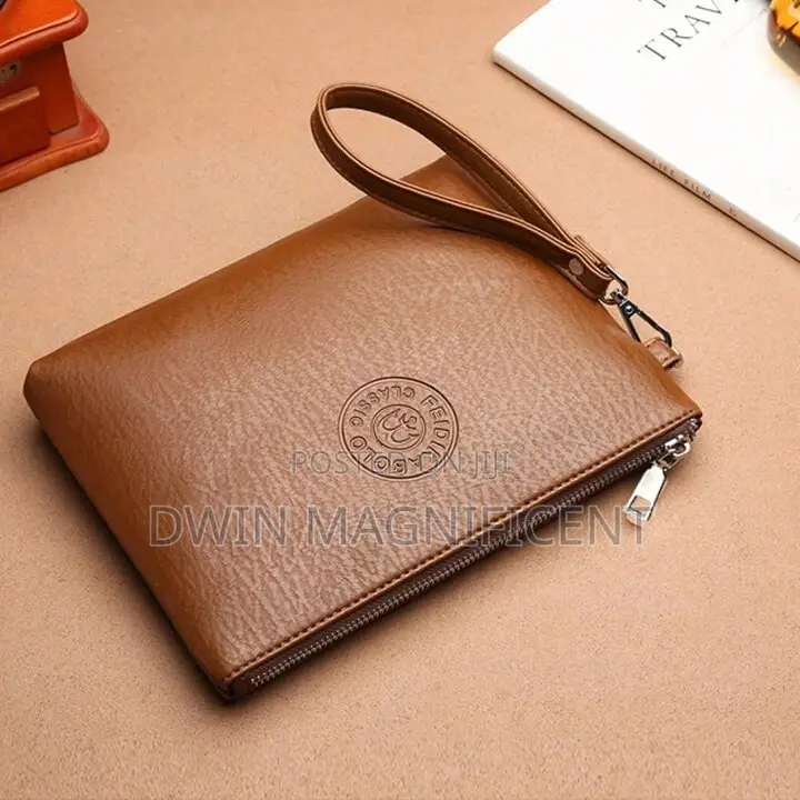 Men Clutch Bag Handbag Wristlet Bag