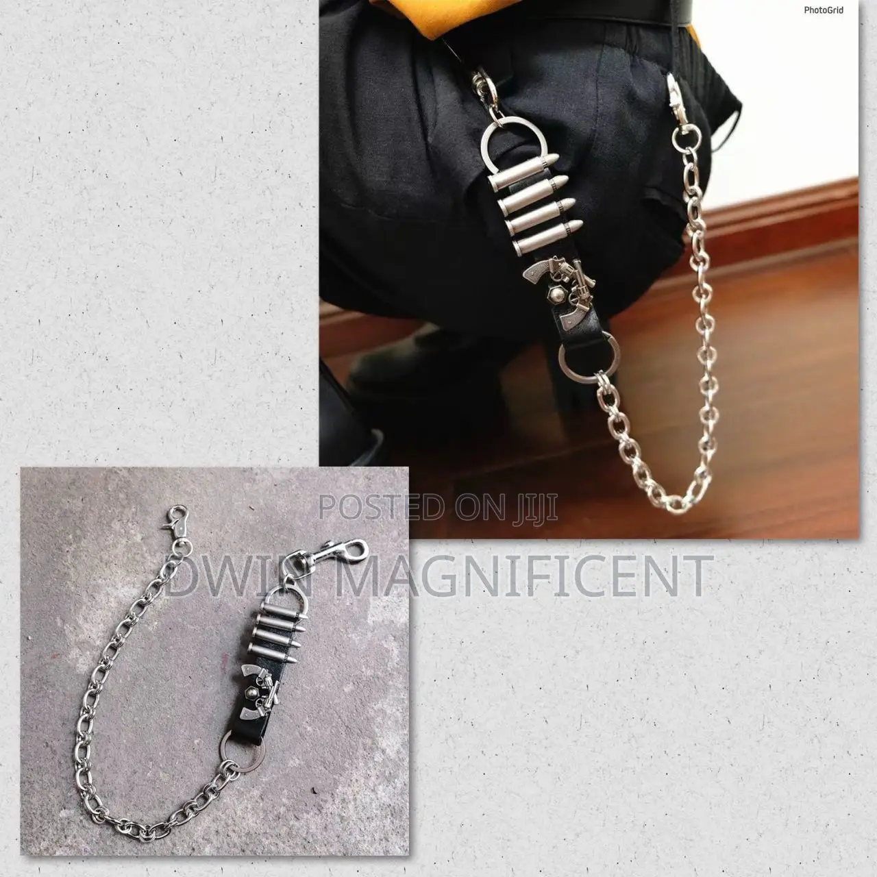 Stainless Side Jeans Chains