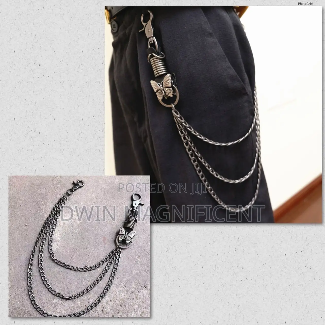 Stainless Side Jeans Chains