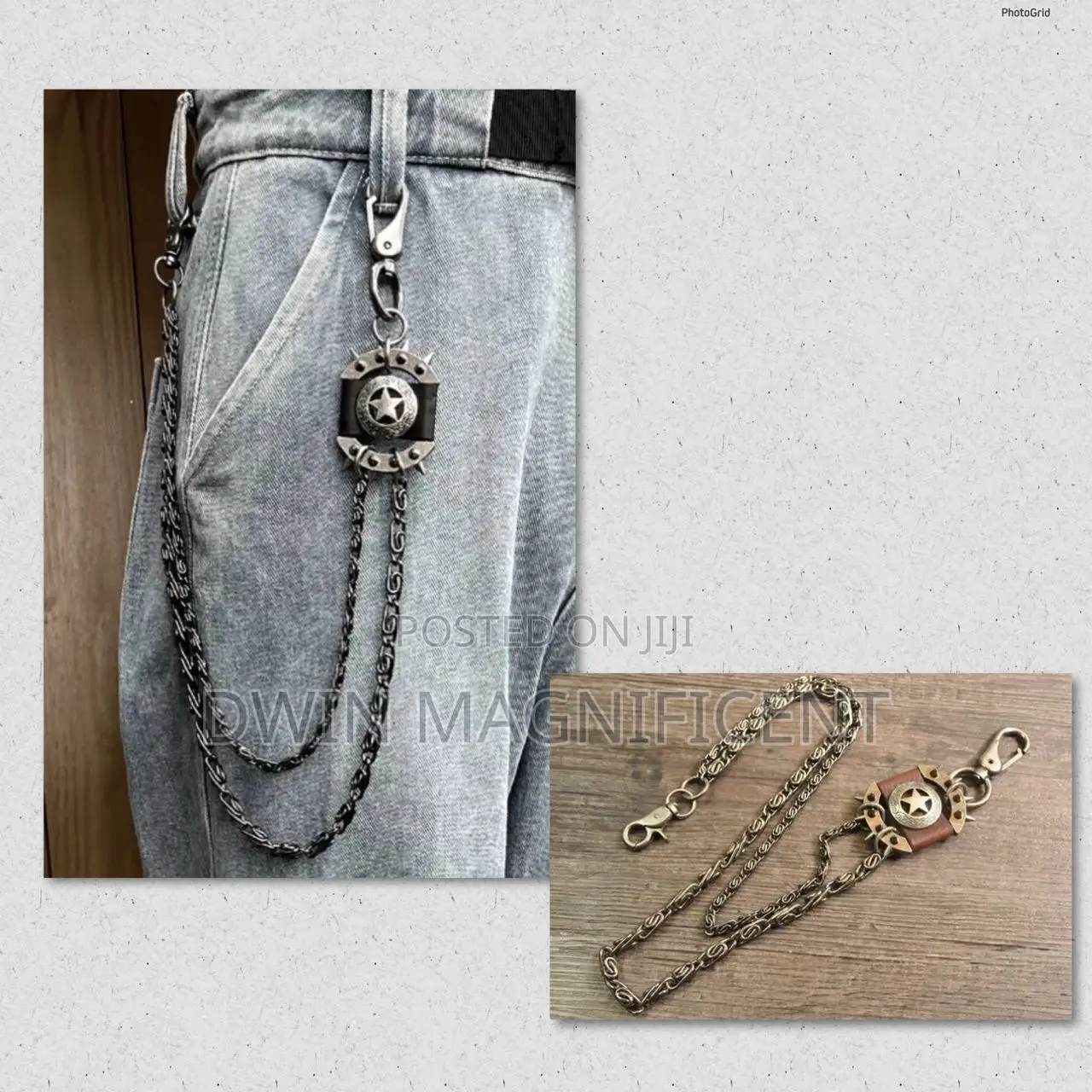 Stainless Side Jeans Chains