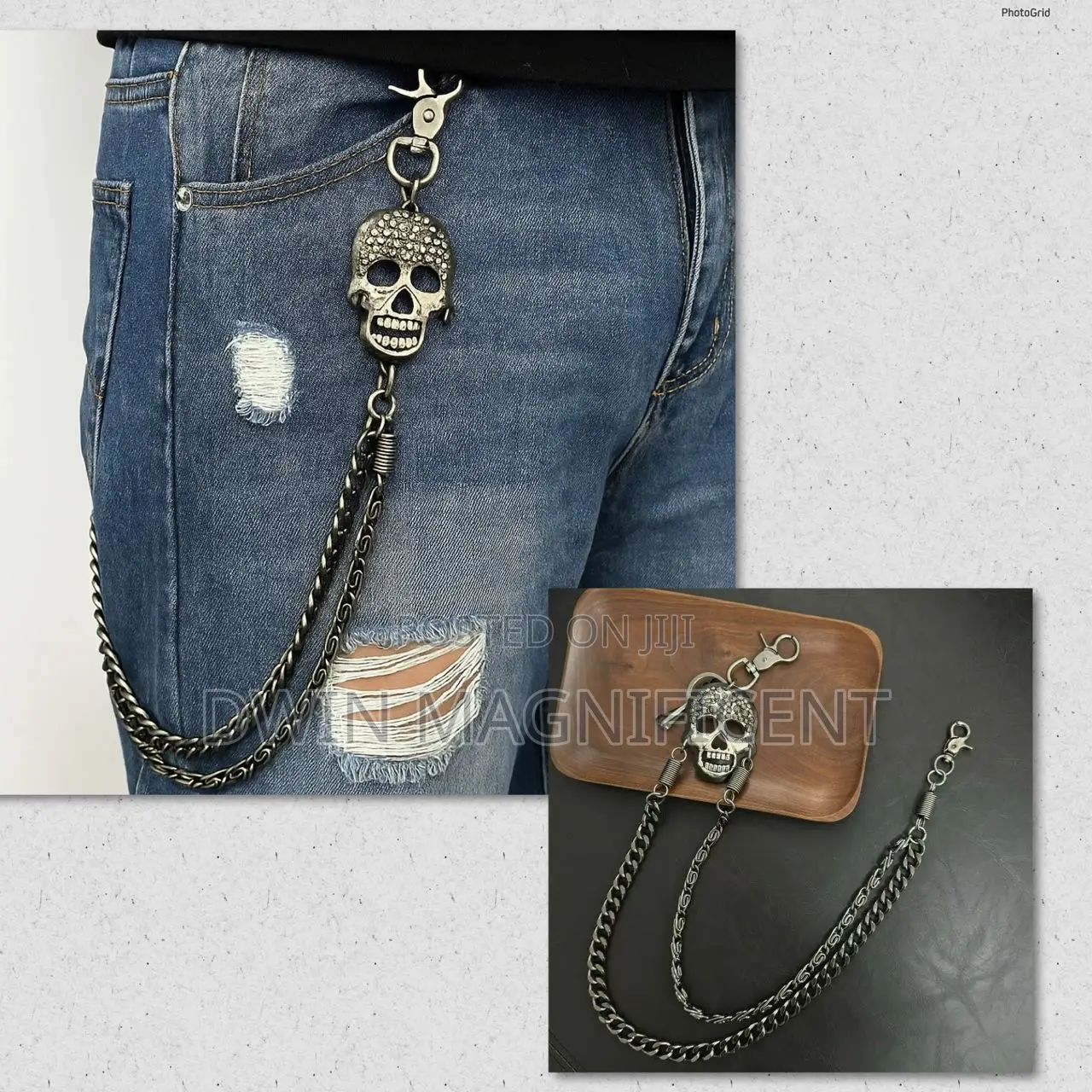 Stainless Side Jeans Chains