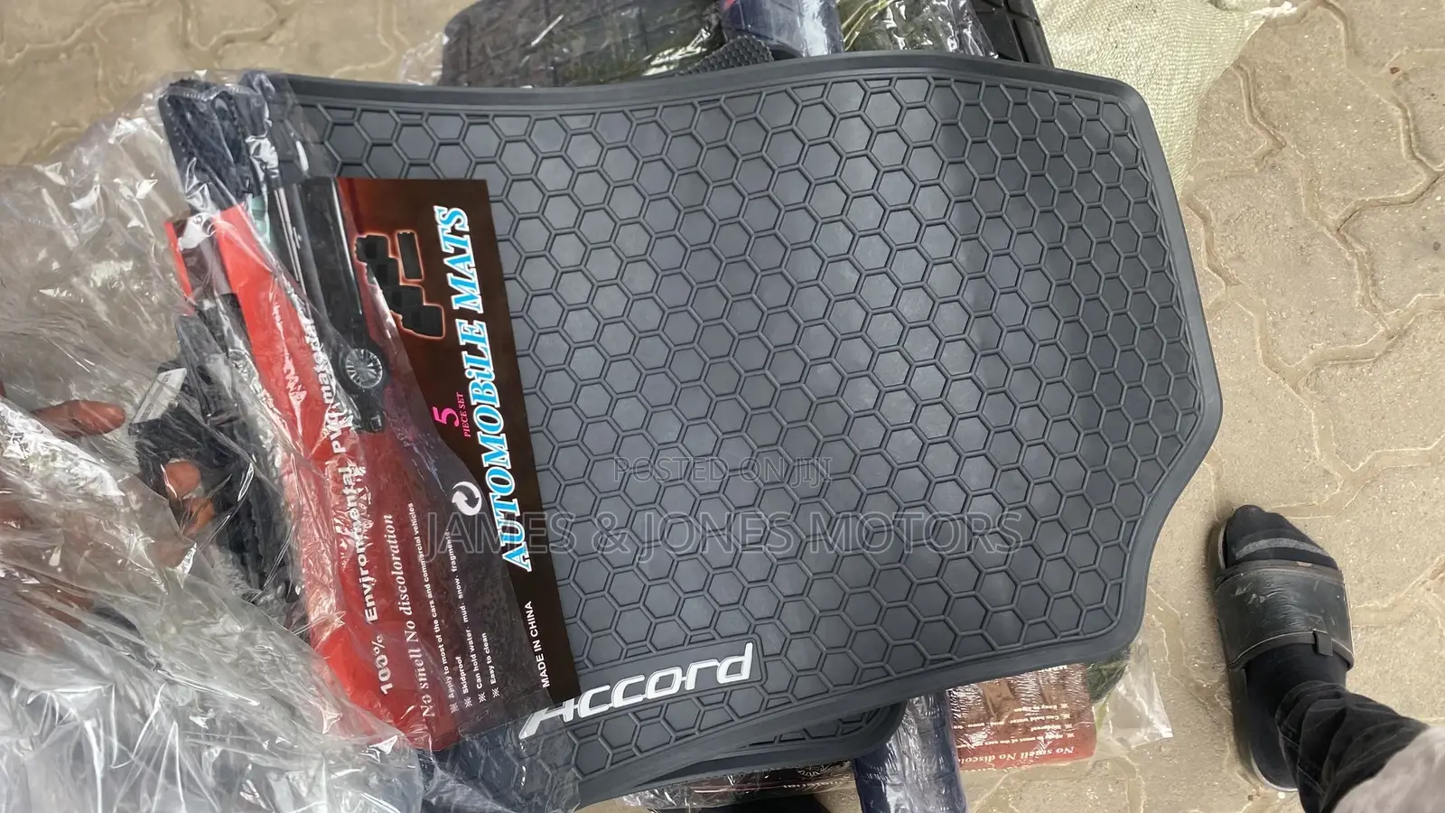 Honda Accord Rubber Floor Mat