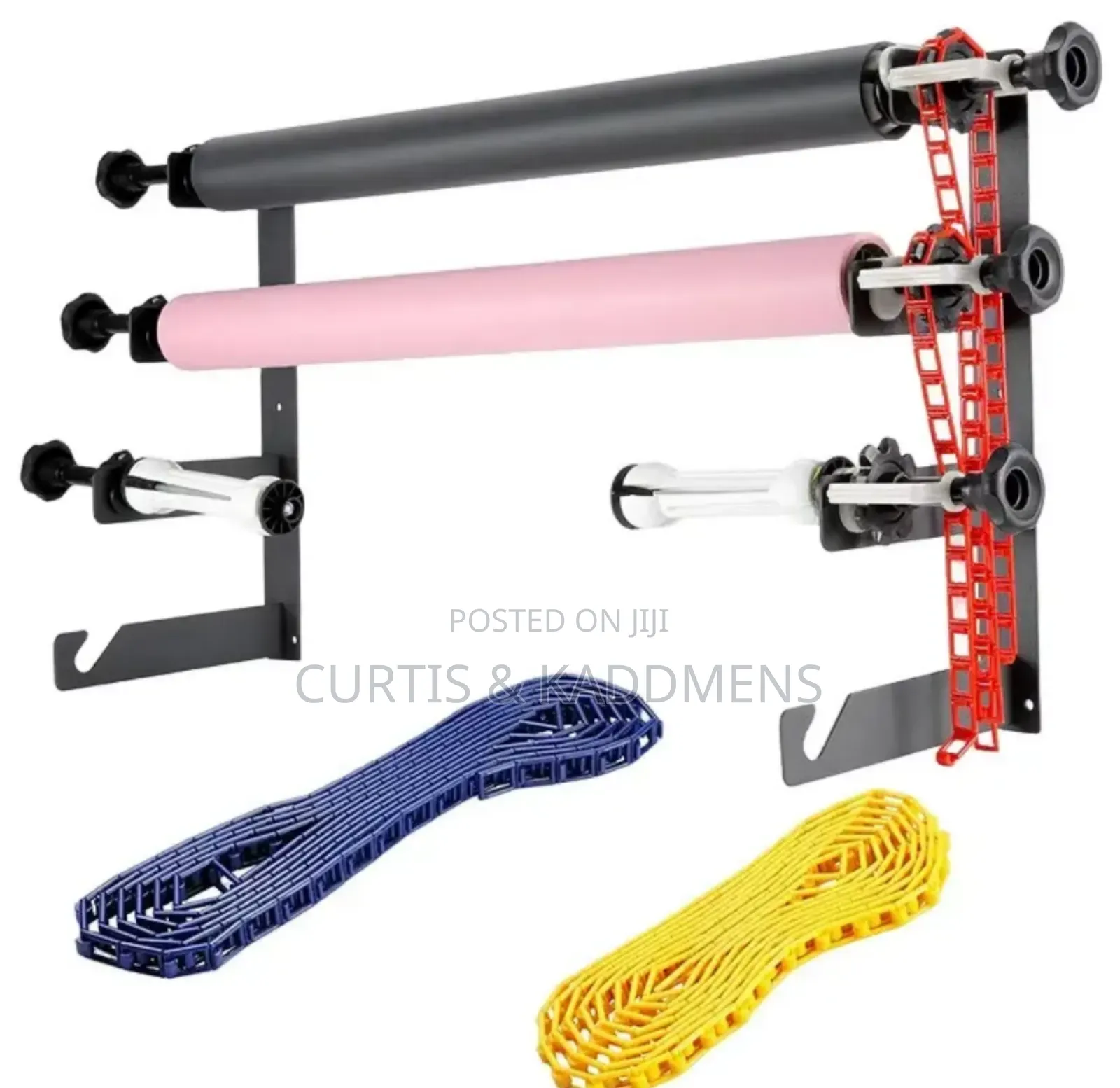 3 Roller Photography Background Wall Mount Support