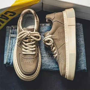 Running Casual Board Shoes Brown
