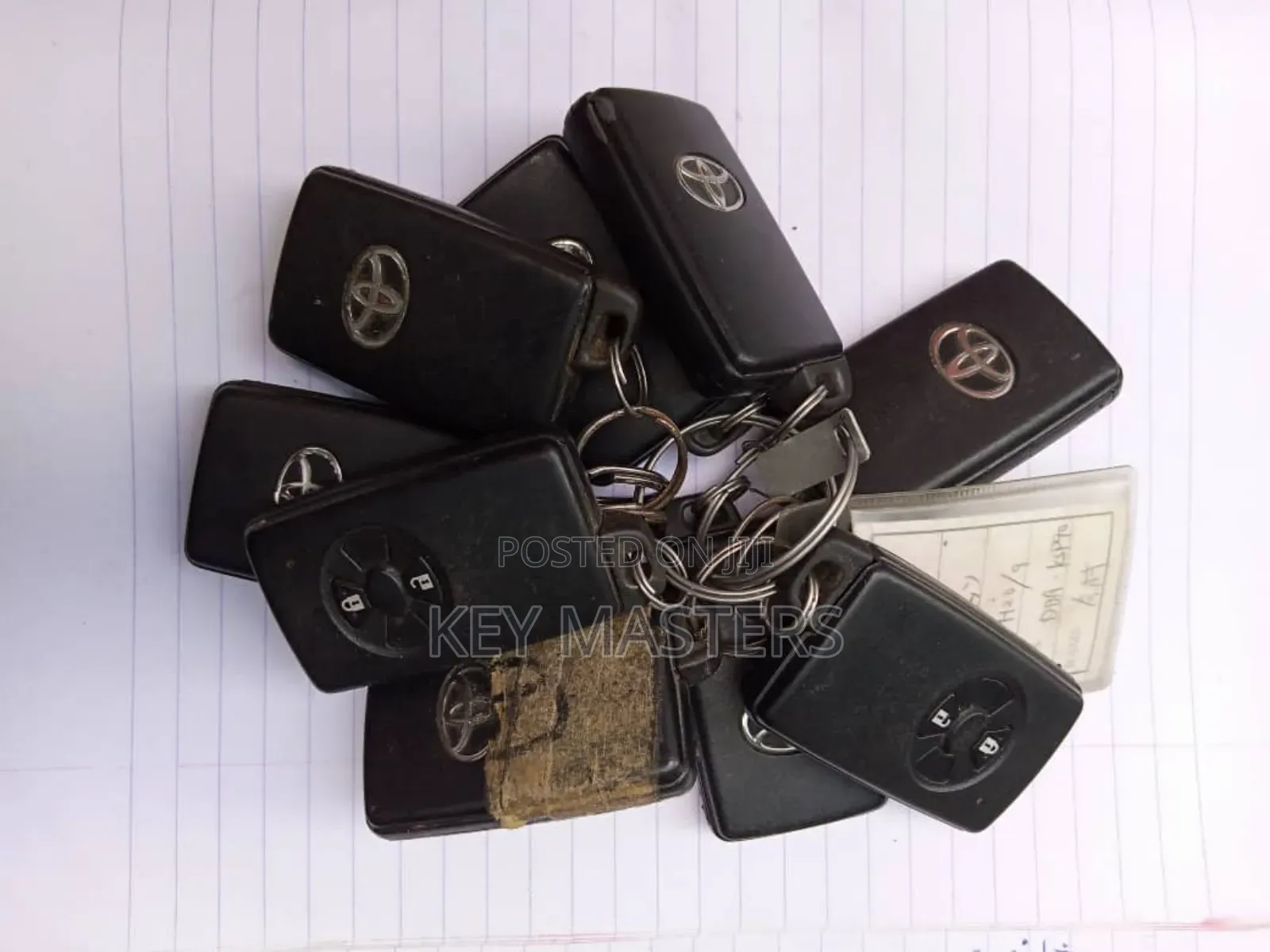 Home Use Toyota Vitz Smart Key