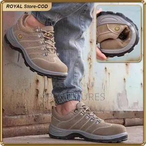 Steel Toe Safety Work Shoes – Anti-Smash Puncture-Resistant