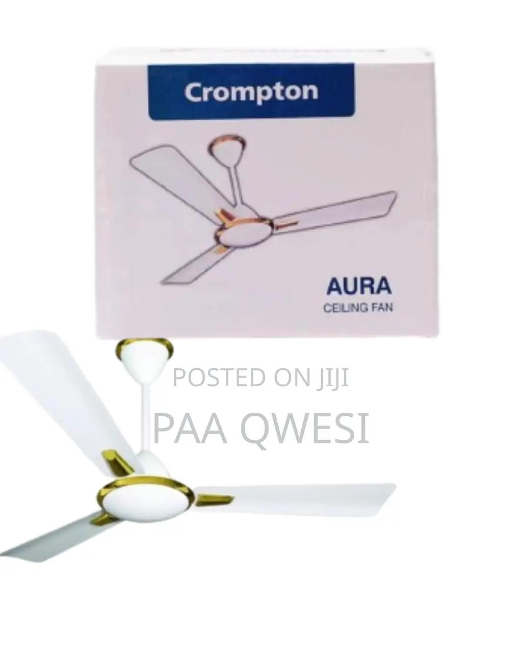 Crompton Aura Designer Ceiling Fan – Premium Airflow