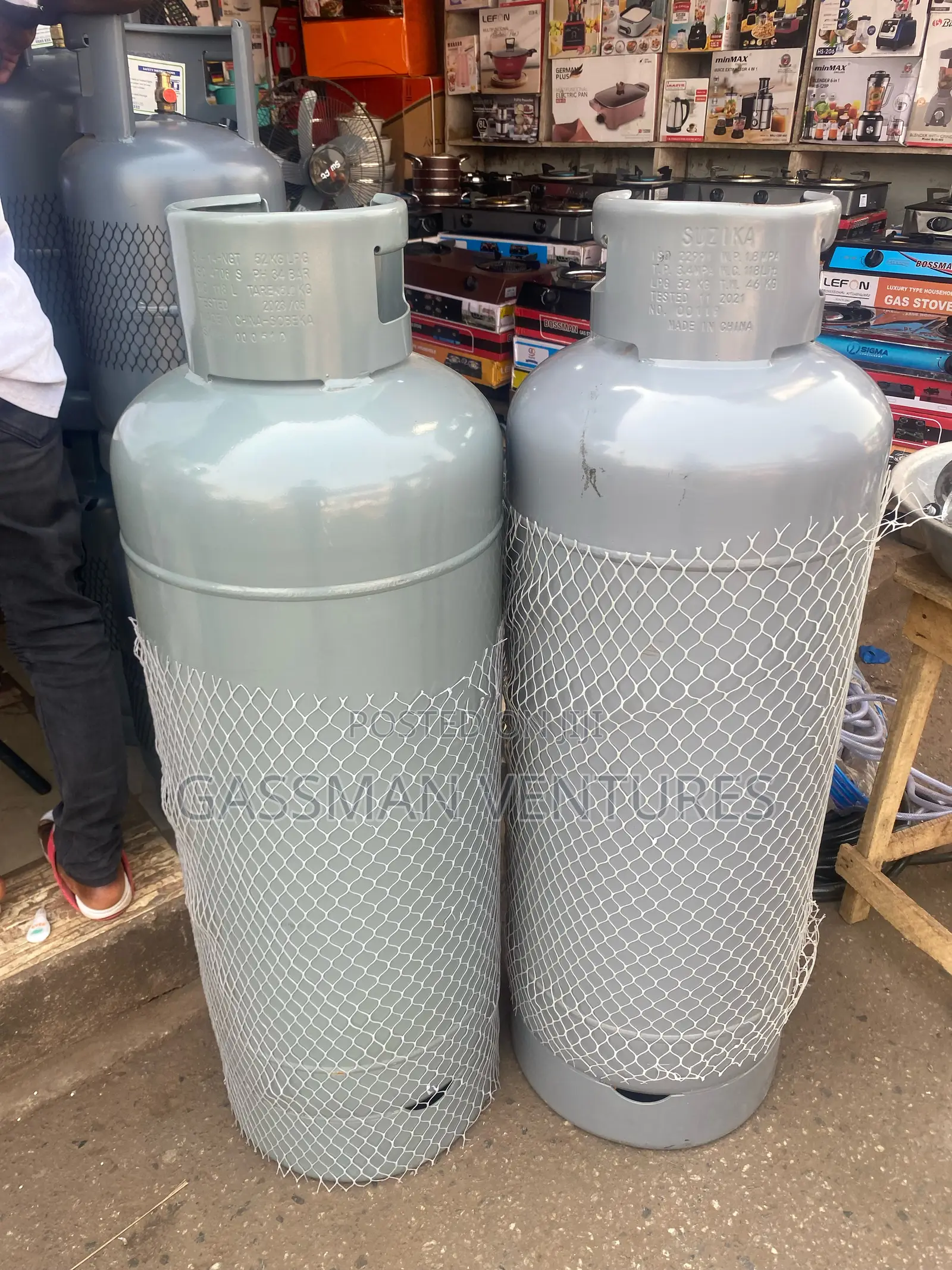 Sobeka 52kg LPG Commercial Cylinder