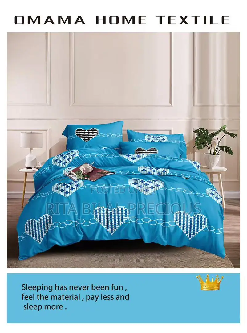 Quality 4 Pieces Set Bedsheet
