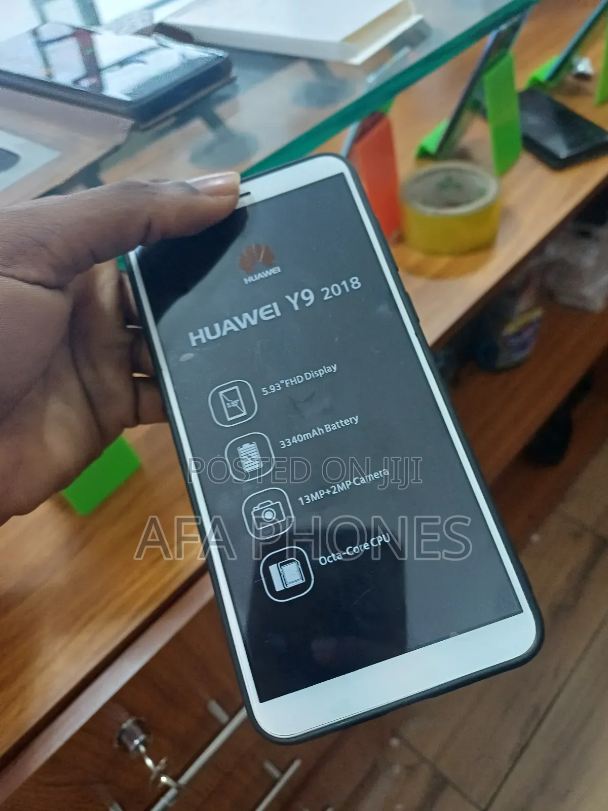 Huawei Y9 2018 128 GB Silver