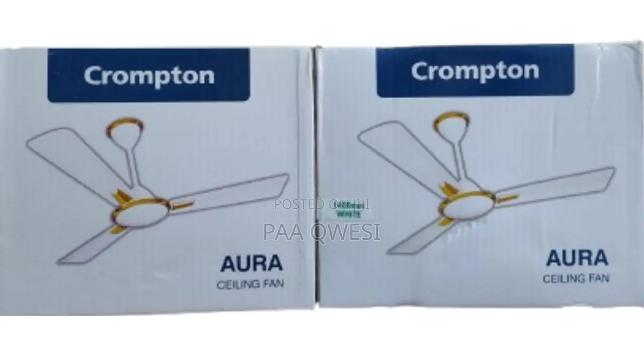 Crompton Aura Ceiling Fan – Strong Motor, Smooth Performance