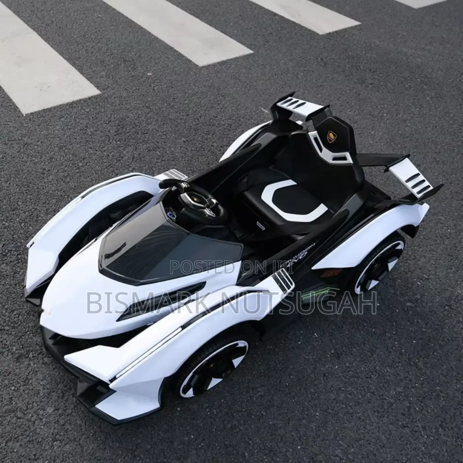 Lamborghini V12 Vision Electric Toy Car