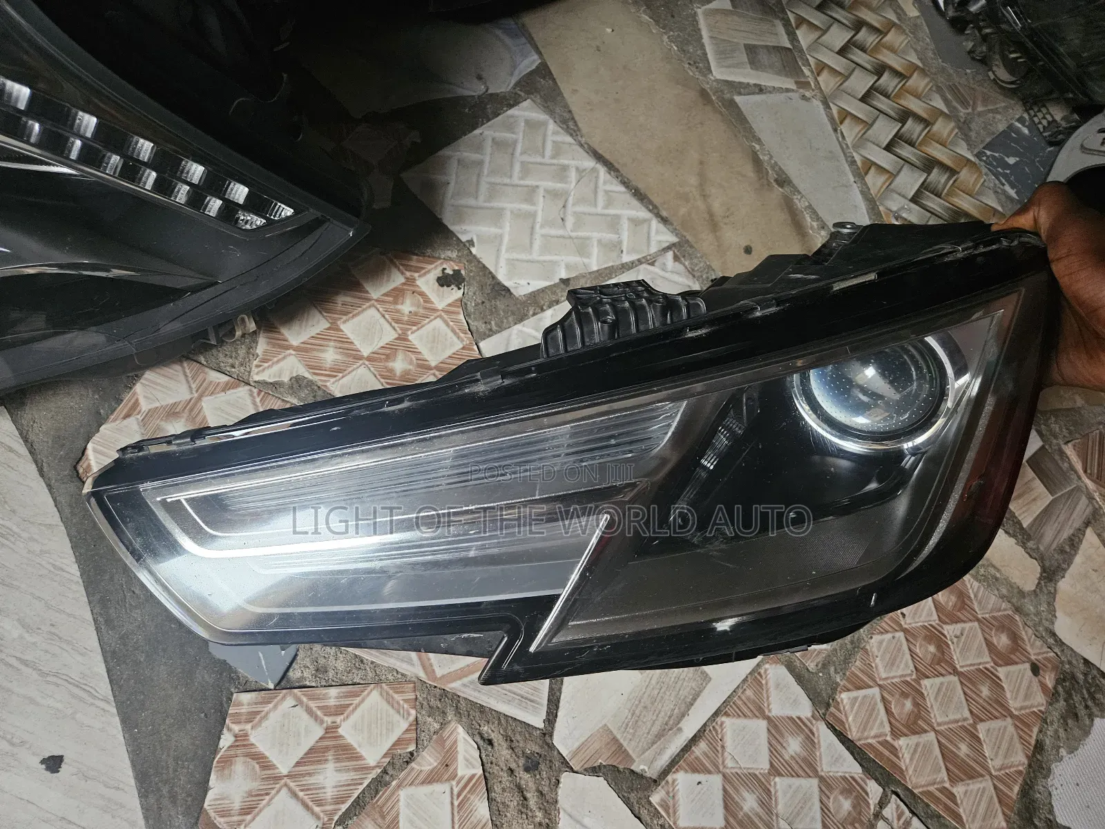 Audi A4 Headlight 2016 Left Side