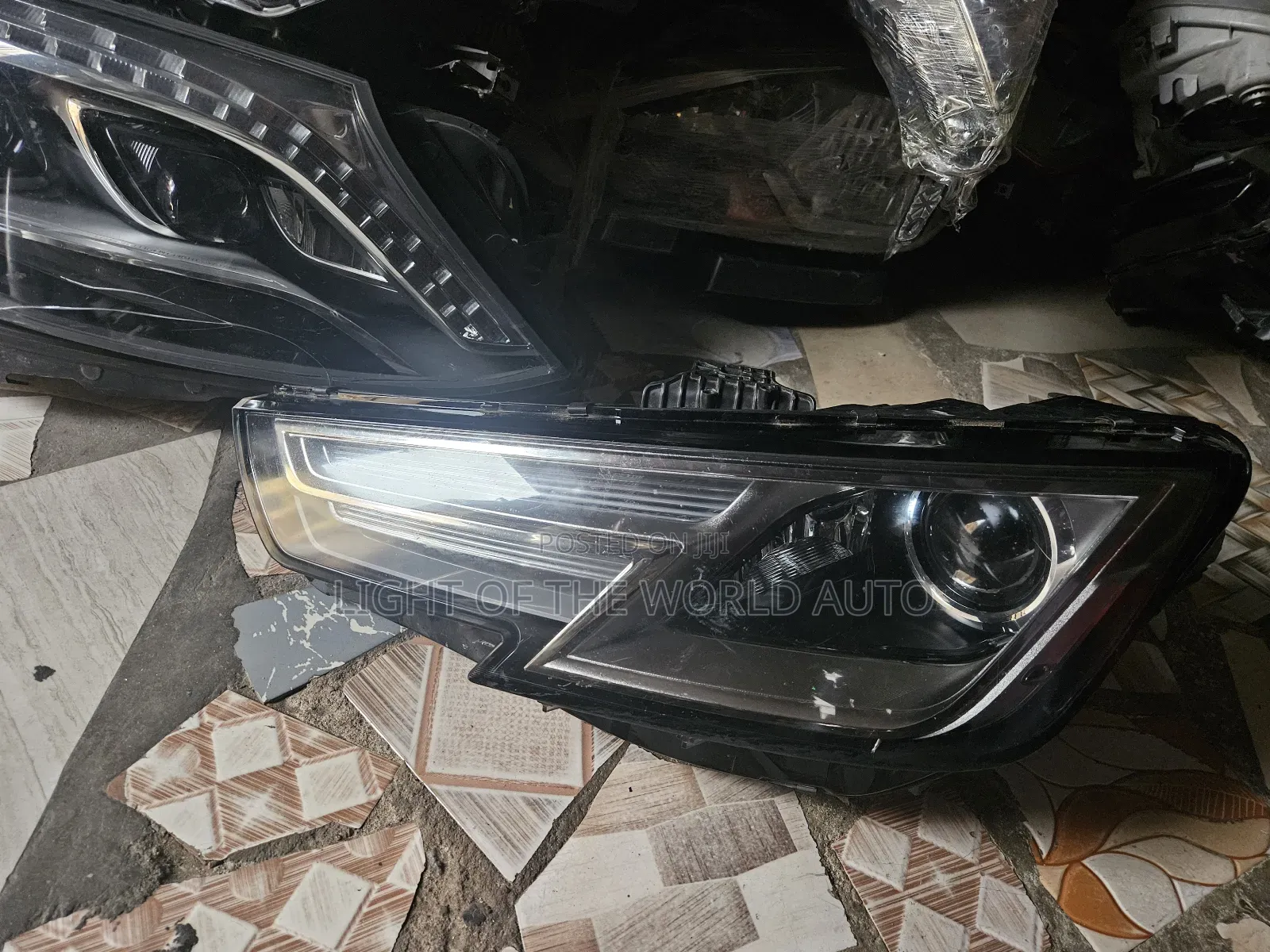 Audi A4 Headlight 2016 Left Side