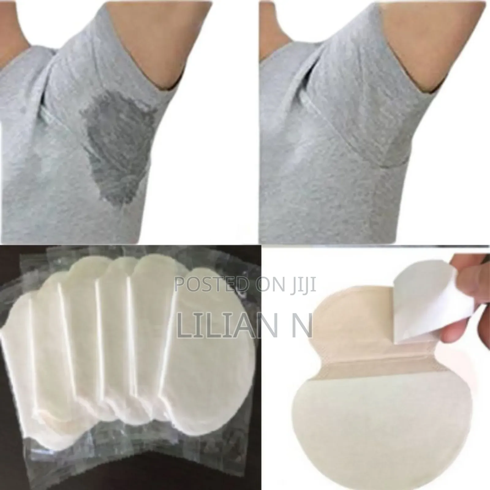 Armpit Sweat Pad (20pcs for 40gh)