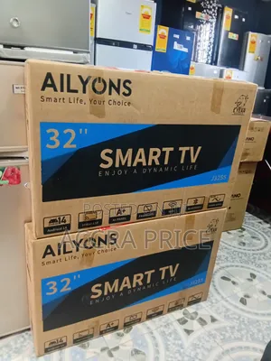 Ailyons 32 Inch Frameless Smart Tv With Wide Color Enhance