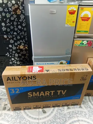 Ailyons 32 Inch Frameless Smart Tv With Wide Color Enhance