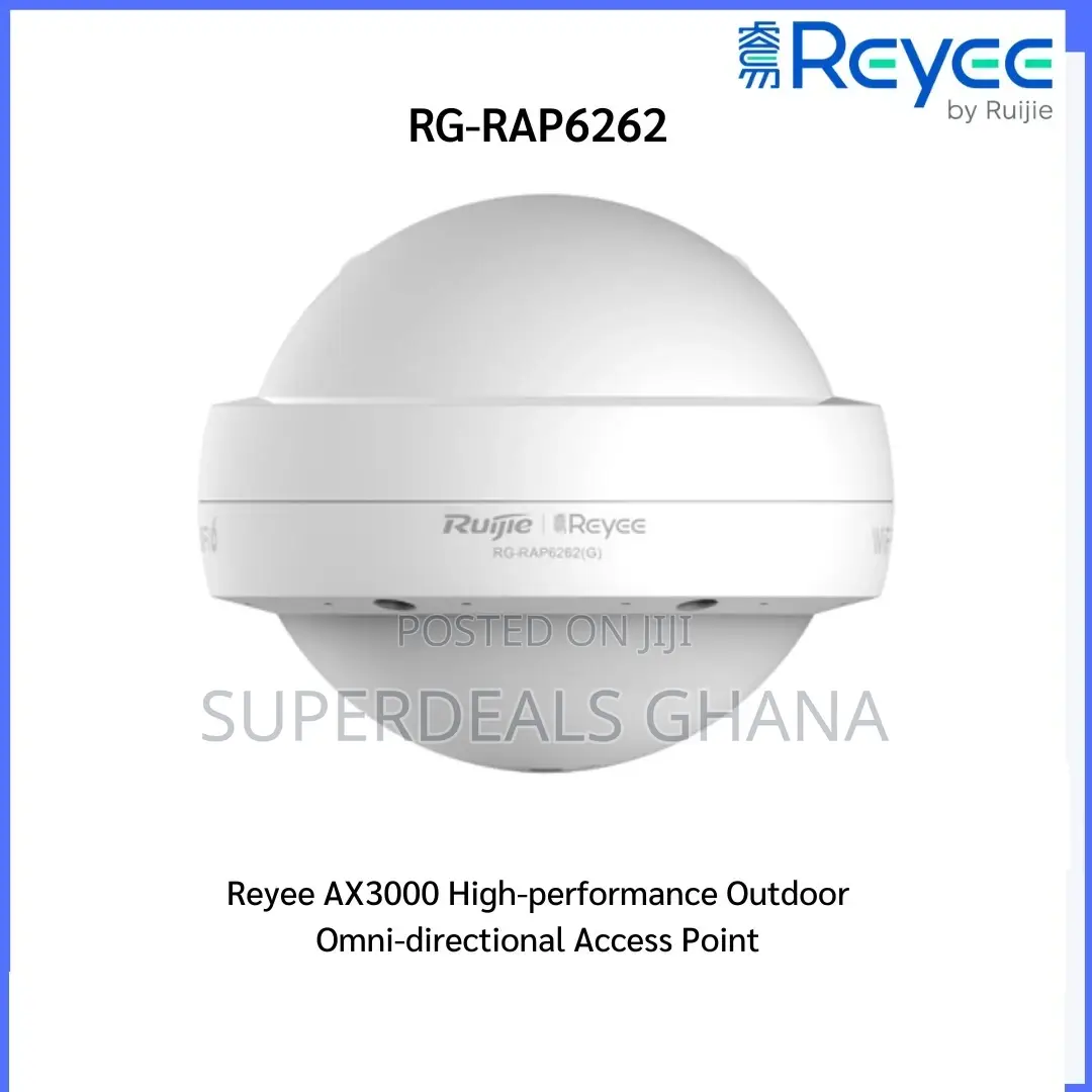 Rg-rap6262,Reyee Ax3000 High-outdoor Omni-directional Access Point