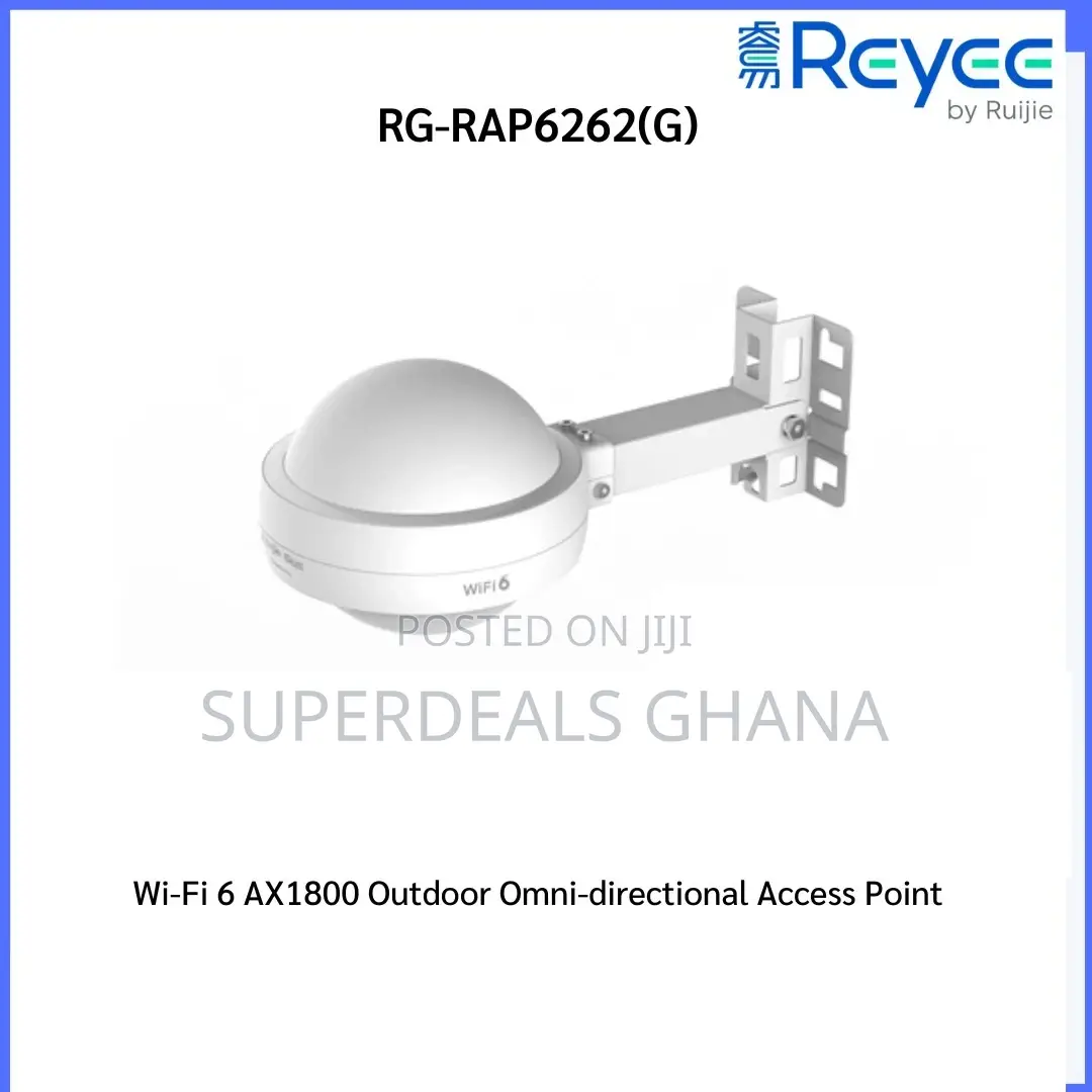 Rg-Rap6262(G), Reyee Wi-Fi 6 Ax1800 Outdoor Access Point