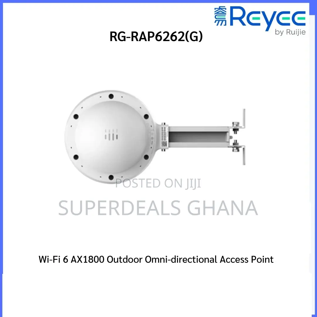 Rg-Rap6262(G), Reyee Wi-Fi 6 Ax1800 Outdoor Access Point