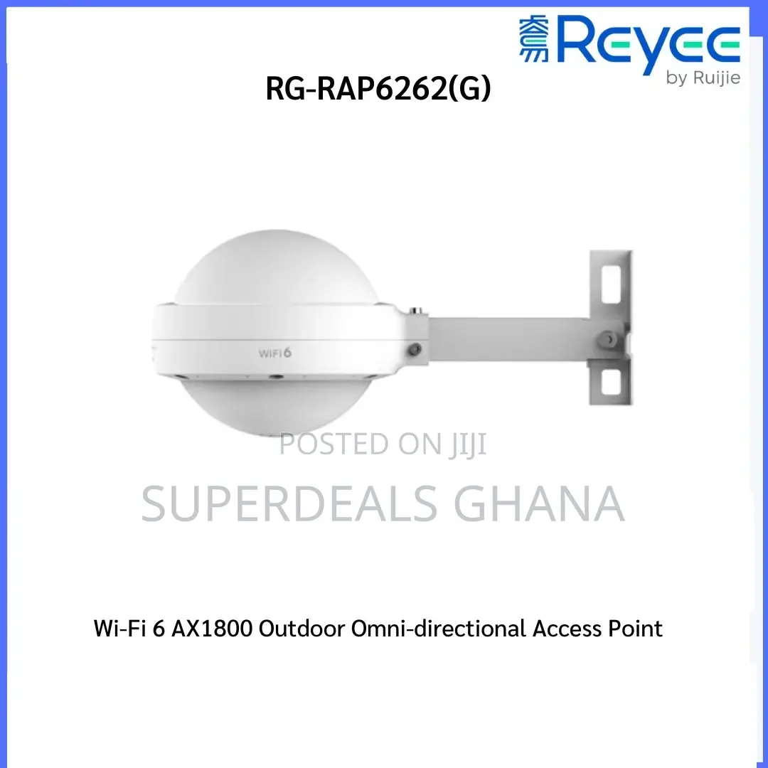 Rg-Rap6262(G), Reyee Wi-Fi 6 Ax1800 Outdoor Access Point