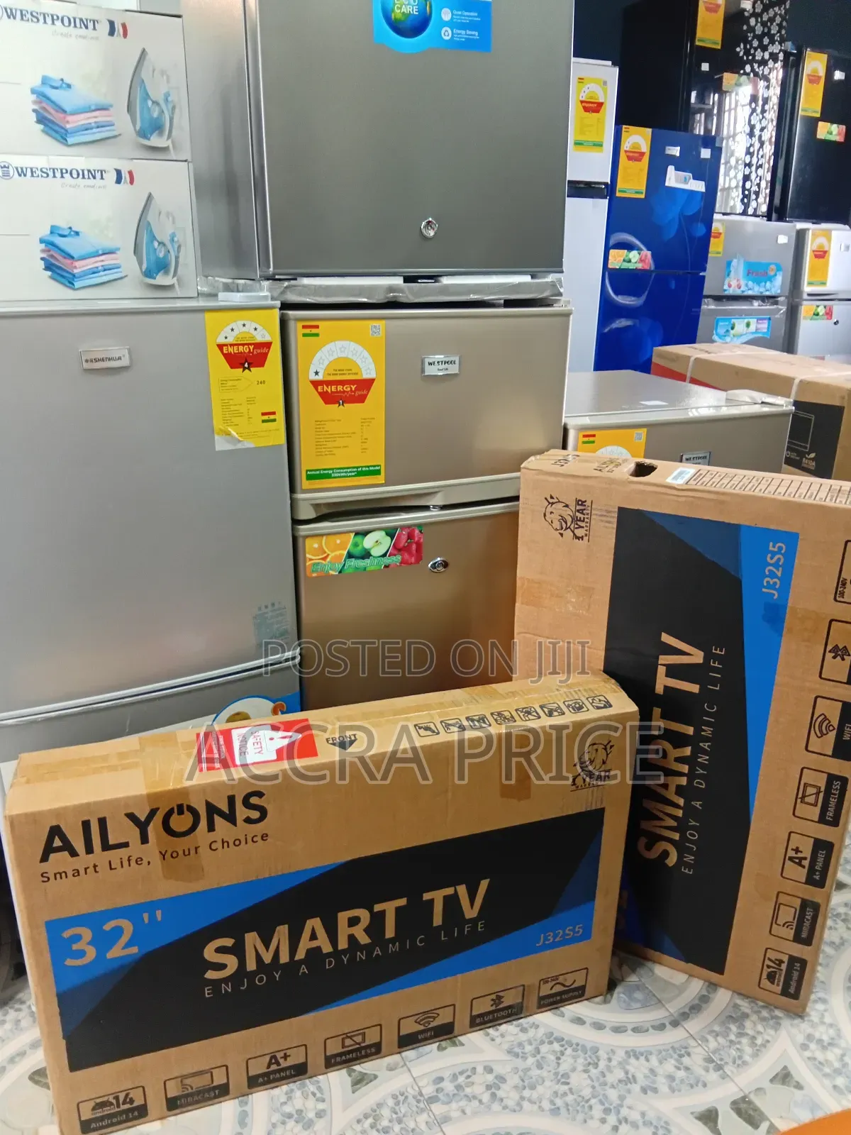 Ailyons 32l Smart Tv Android Os With Netflix