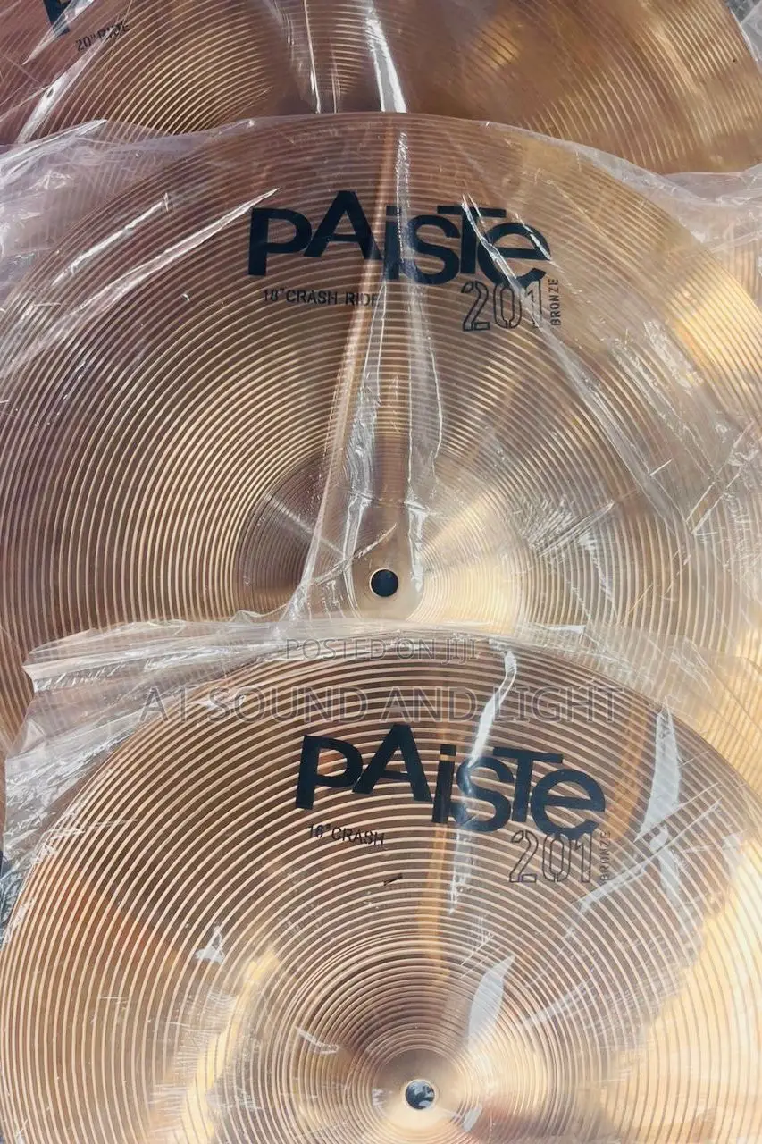 Paiste 201 Cymbals Set [Free 16 Crash]