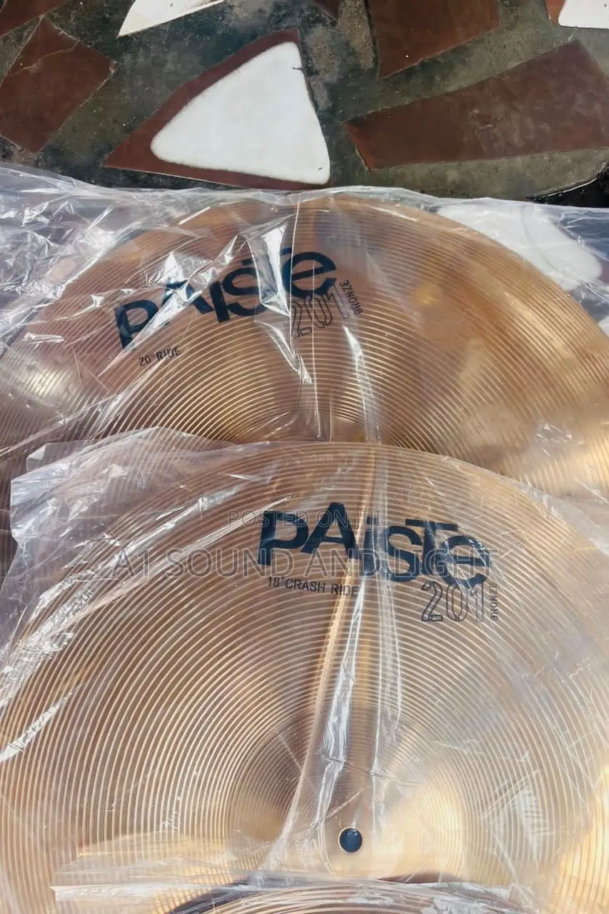 Paiste 201 Cymbals Set [Free 16 Crash]