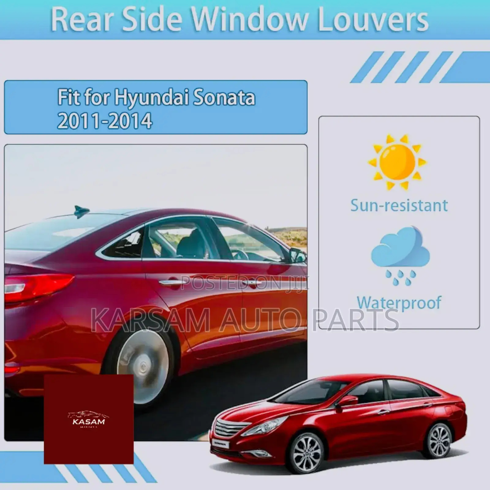 Sonata 2012 Lourve Glass Cover