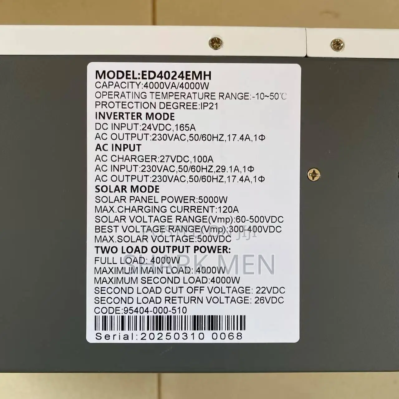 Solar Inverter Solar Hybrid Inverter