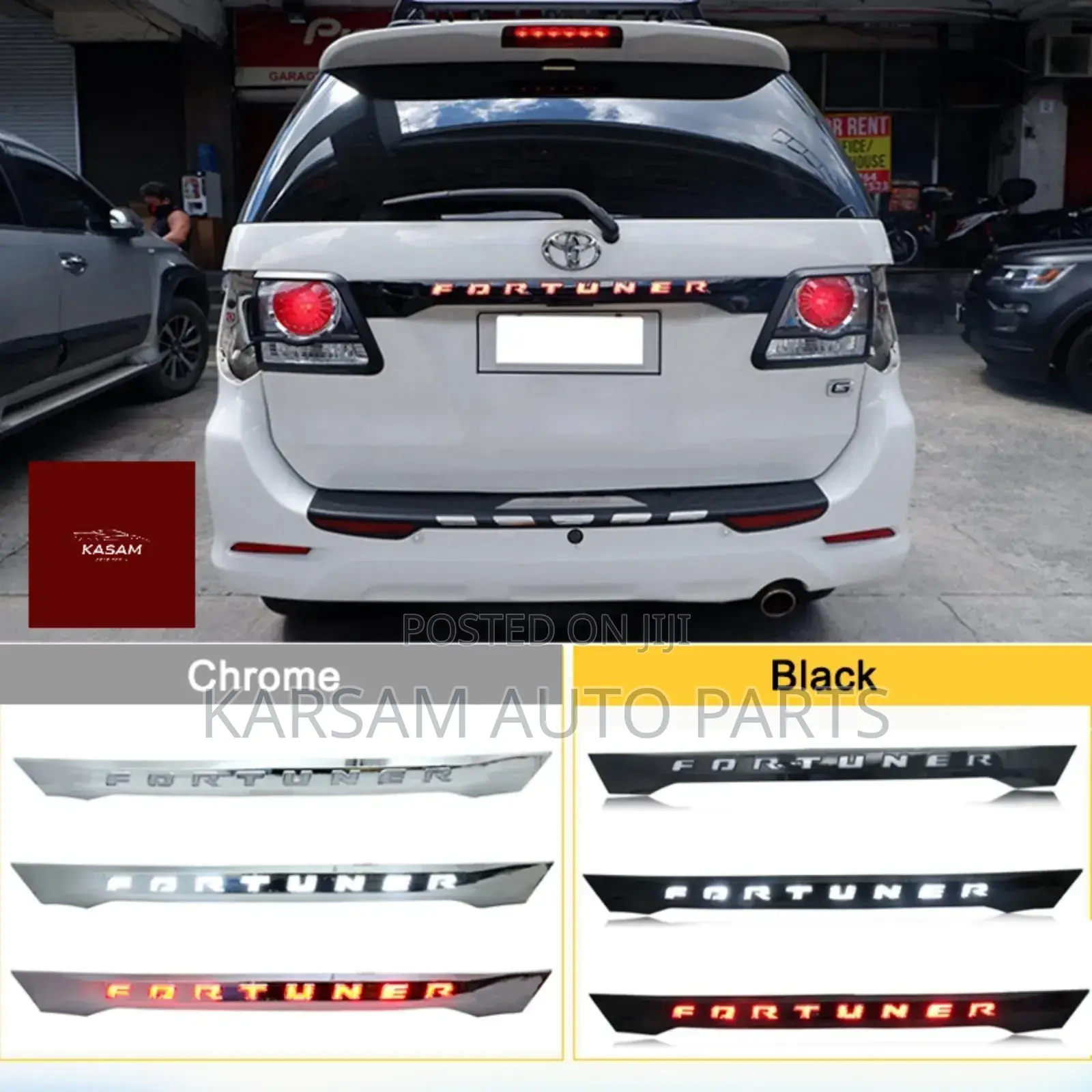 Fortuner 2012 Tailgate Trunk Bootlight