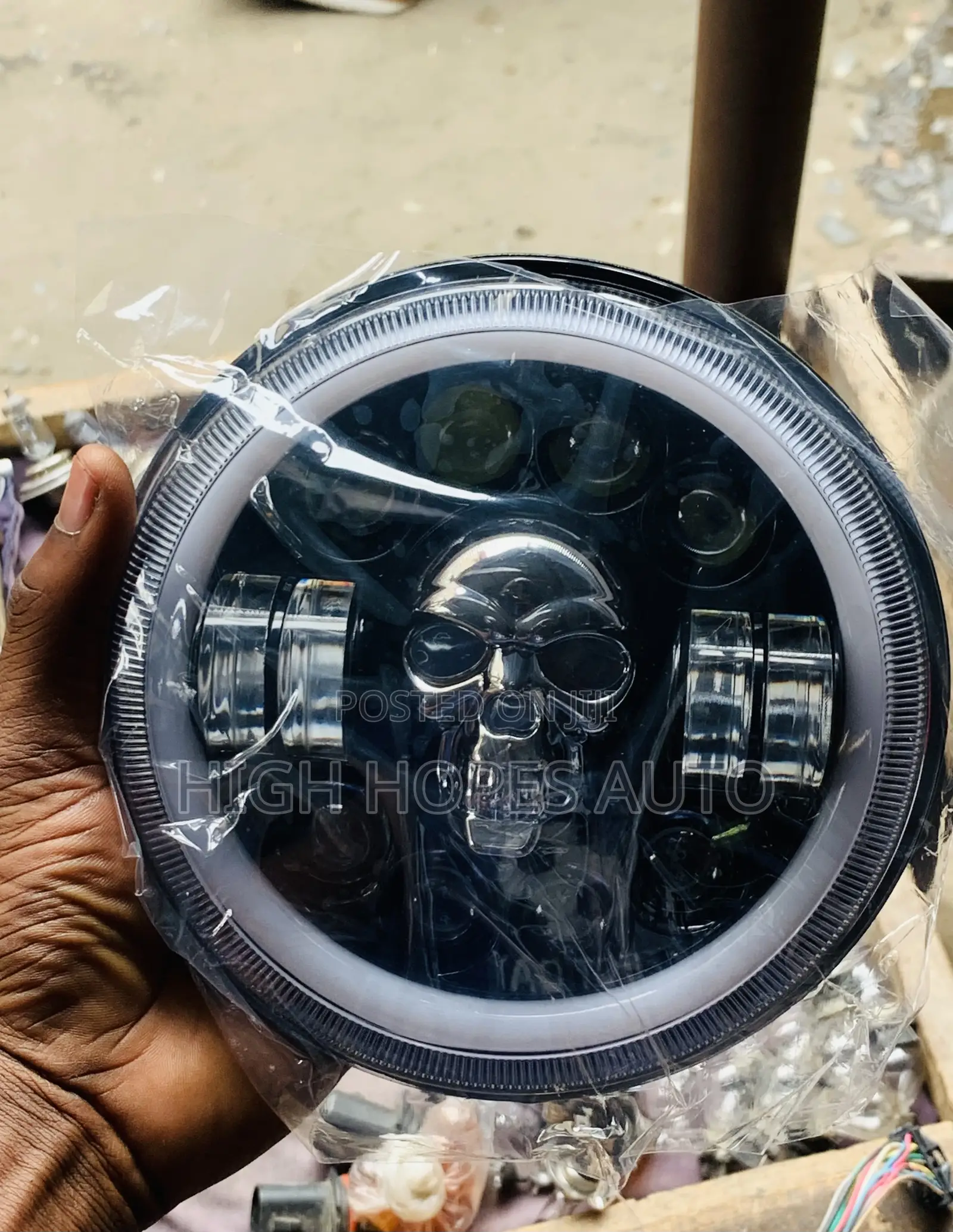 Demon Eye Led Headlights Computable for Jeep, G Wagon and Many Cars.
