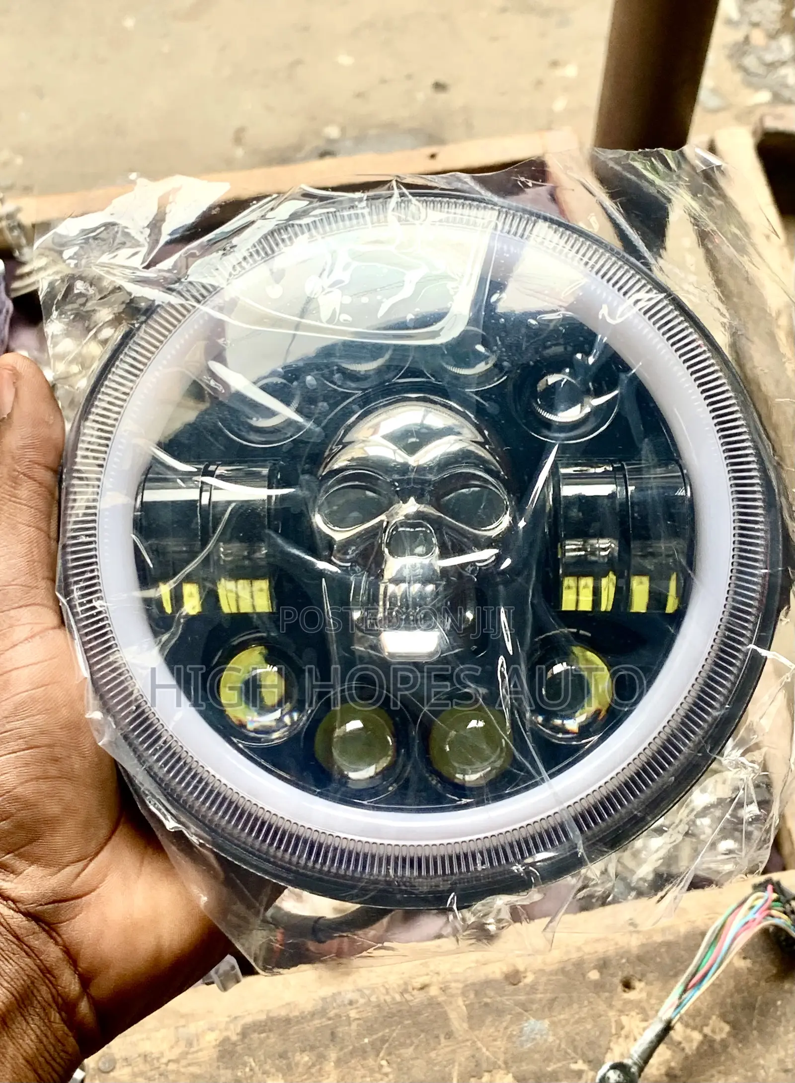 Demon Eye Led Headlights Computable for Jeep, G Wagon and Many Cars.